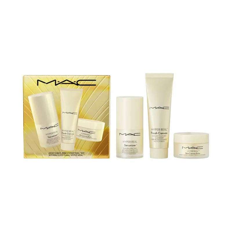 Set Rutina De Skincare Holy Grail Mini Hyper Real Kit | Mac