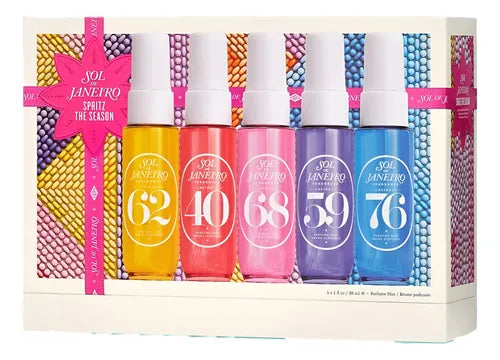 Kit De Brumas Para Cuerpo Y Pelo | Sol De Janeiro | 5u X30ml